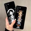 Чехол One Piece с Луффи для Samsung Galaxy A12 A06 A17 A70 A04 A15 A16 A40 A50 A13 A20 A05 Чехол для телефона Funda