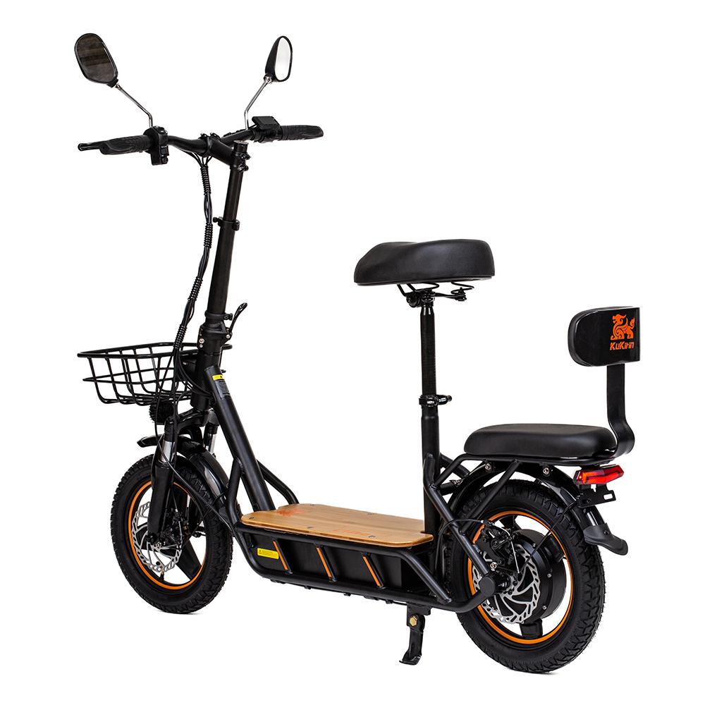 Электросамокат для взрослых Kukirin C1 Pro 800W Мотор Максимальная скорость 45км/ч С задним диваном и передней корзиной 48В 26Ач Запас хода 100км Нагрузка 120кг Новый