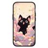 For Samsung Galaxy S24 S23 iPhone 16 15 14 Xiaomi Redmi Note 13 12 11 10 8 Plus 9 Pro Max X XR A15Phone Case Anime Cat Meow Lovely OPPO Huawei Cover