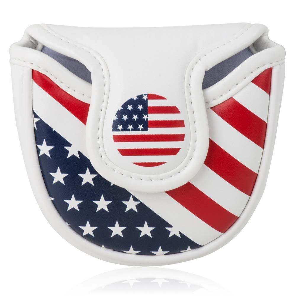 Equipment PU Leather Golf Club Cover Golf Head Cover Golf Mallet Putter Cover Putter Headcover