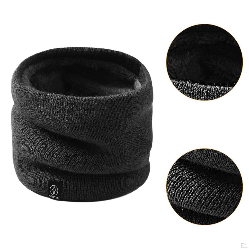Зимний шарф-гетр с флисовой подкладкой для бега, сноуборда, катания на лыжах, велоспорта
