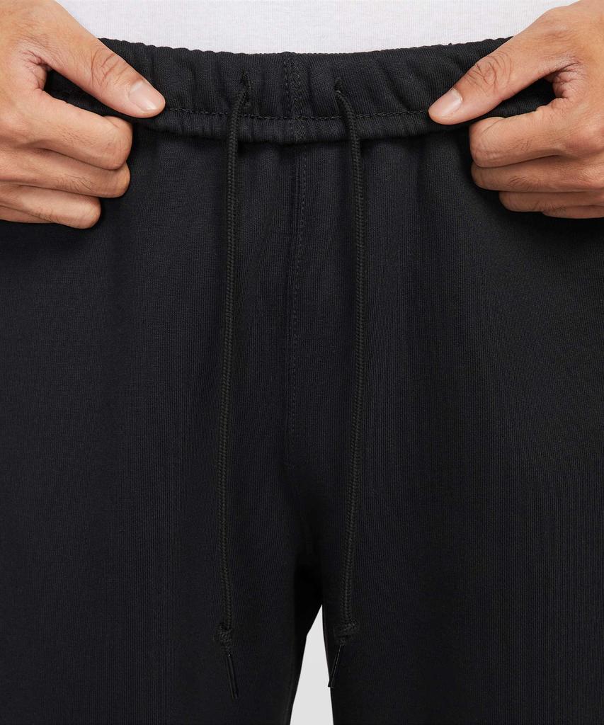 Nike Штаны Solo Swoosh из флиса с открытым низом M - Черный:Белый / Hv1091-010