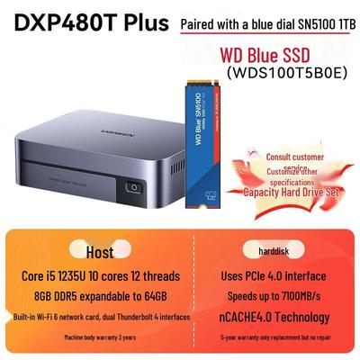 Ugreen DXP480T Двухдисковый 10GbE SSD NAS