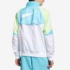 Nike Windbreaker Hooded Jacket With Logo Men Outerwear Blue White AR2210-101