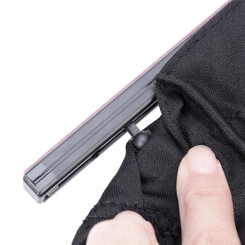 2pcs Car UV Protection Sun Curtains Sides Window Mesh Cover Shield