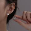 Настоящее серебро 925 пробы Богемные круглые серьги-кольца для женщин Аксессуары для ювелирных изделий