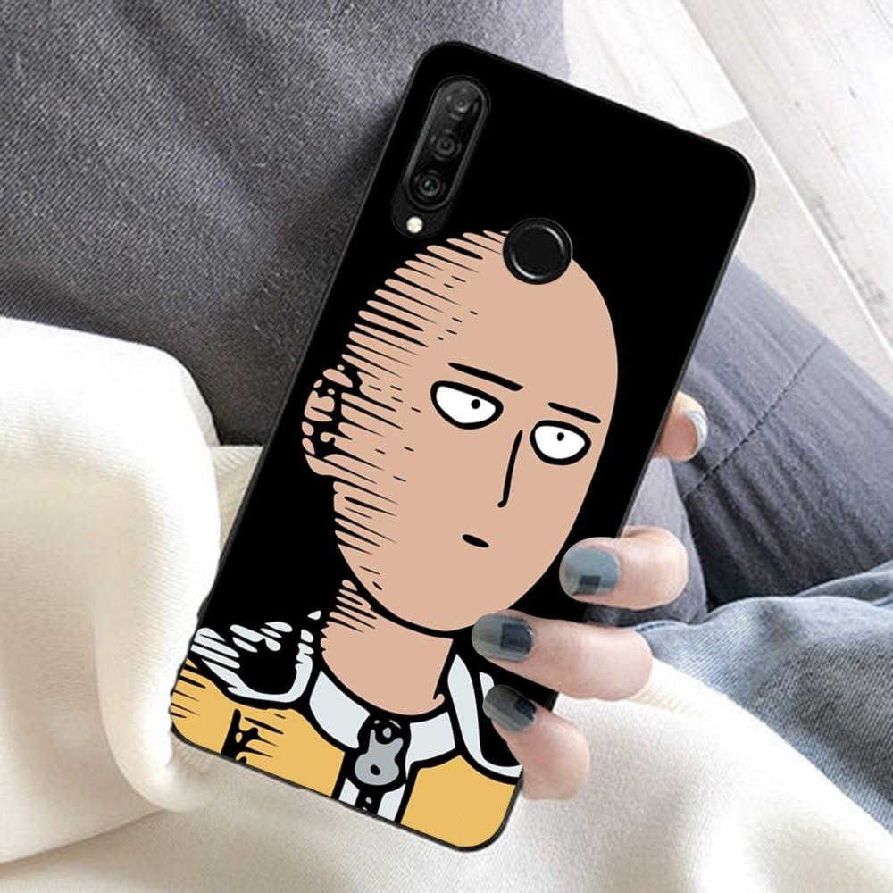 Anime ONE PUNCH MAN Phone Case For Huawei Honor 10 Lite 9 20 7A 9X 30 50 60 70 Pro Plus Soft Silicone Cover