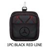 Car Air Vent Hanging Leather Organizer Box Glasses Phone Holder Storage Bag For Benz CITAN VITO SPRINTER CLS SLK Sport ML C200 VB1