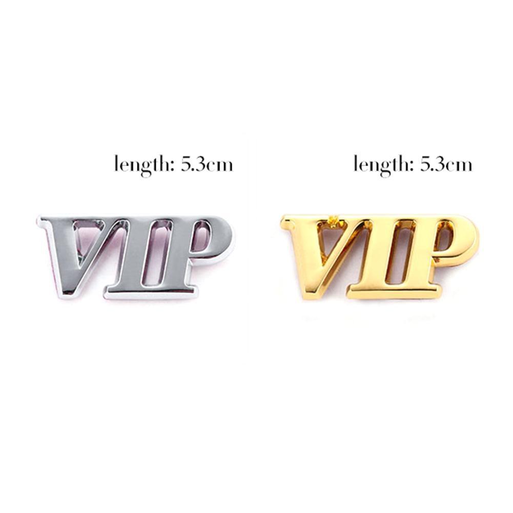 Автомобиль 3D металлическая наклейка VIP логотип стайлинг автомобиля авто кузов багажник знак украшения наклейка мотоцикл авто наклейка автомобильные аксессуары