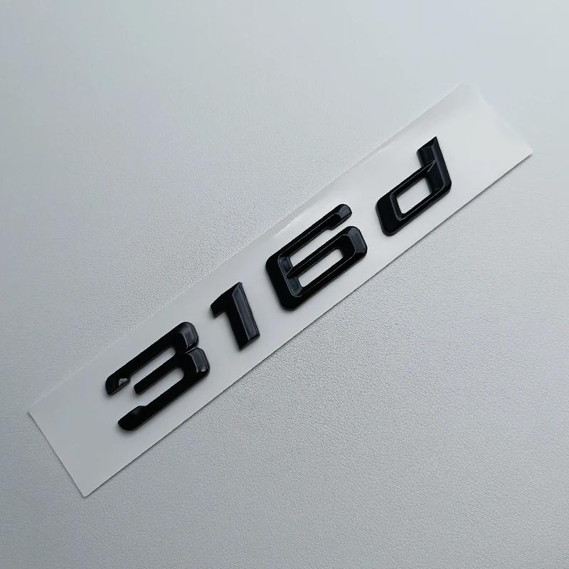 3D ABS Черный Логотип R62 318d 316d 325d 330d 320d Буквы Эмблема Наклейка Автомобиль Z111 Значок на Багажник Для BMW E90 E46 E91 E92 E93 F30 Аксессуары