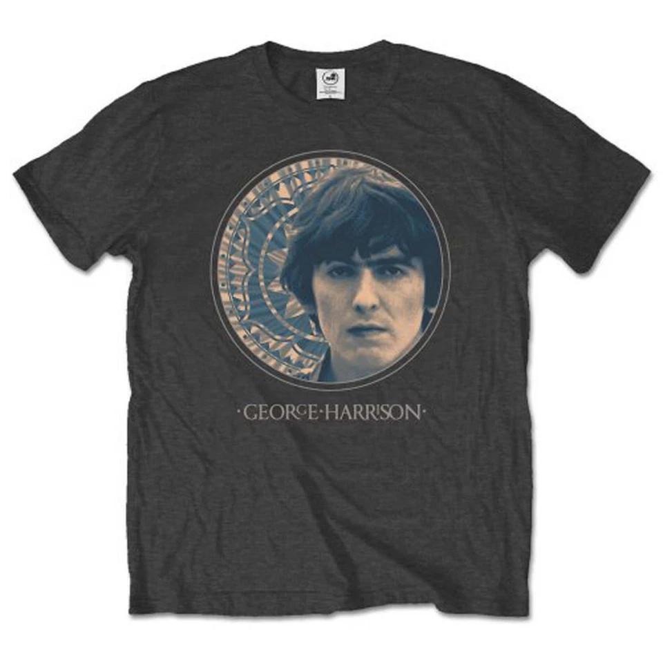 George Harrison The Beatles Profile Image officiel T-shirt Hommes unisexe