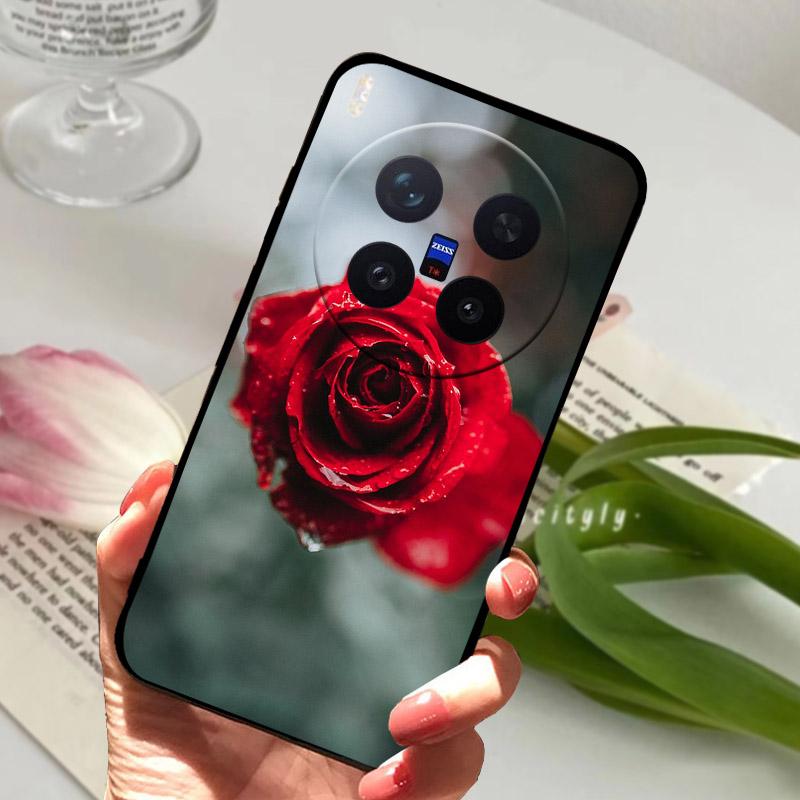 Чехол для VIVO X300 Pro X300Pro 5G Модный Силиконовый Мягкий ТПУ Ударопрочный Защитный Задняя Крышка Для VIVO X 300 Pro V2502A Чехол для Телефона