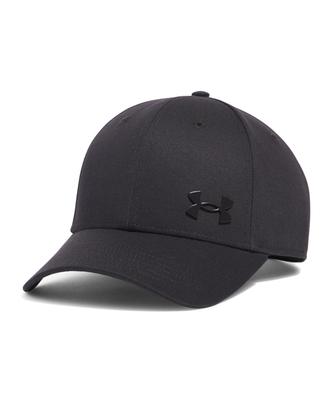 Under Armour Мужская регулируемая кепка UA Sportstyle Metal Черный Серебристый ONESIZE