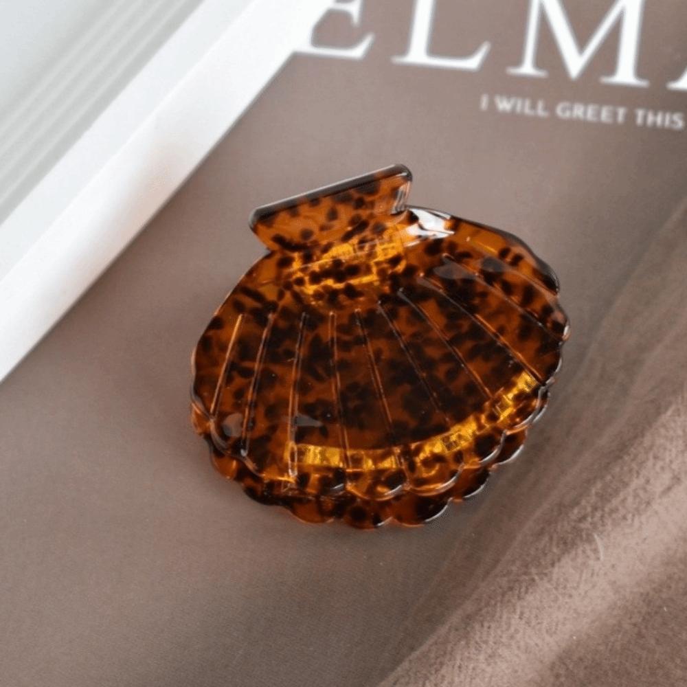 Shell Shape Hair Claws Acetate Material Crab Hairgrips Unique Hair Crab Hair Accessories