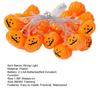 Halloween Light String 3D Pumpkin Design Easy To Use Battery