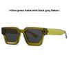 Sunglasses Retro Sunglasses for Men and Women Street Photography Modern Imitation Plate Sunglasses
