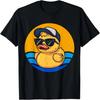 Vintage Yellow Duck with Sunglasses, Duckling Lover T-Shirt