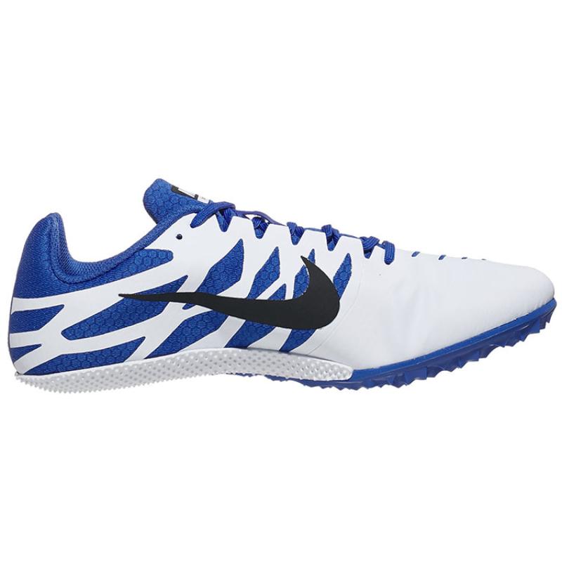 Nike Air Zoom Rival S 9 Spikes 'White Blue' Sneakers Casual 907564-405