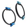 38cm Pilates Circle Lightweight Portable Pilates Exercise Fitness Circle for Home Gym Travel