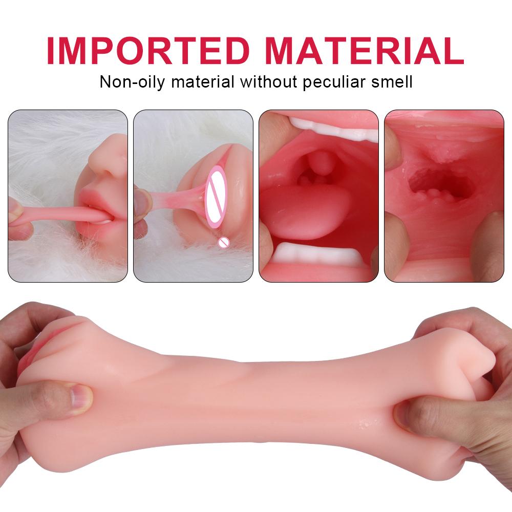 Male Masturbation Sex Toys For Men Artificial Pocket Pussy Realistic Vagina Masturbators Adult Sexshop Products Aircraft Cup