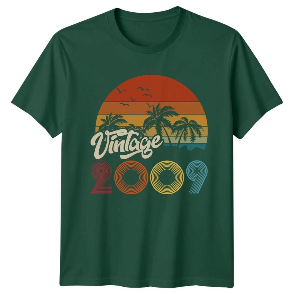 17th Birthday TShirt Vintage 2009 Birthday Party Gift Retro Tee For Unisex Unisex