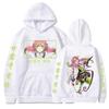 Anime Demon Killer Kawaii Kanroji Mitsuri Printed Men's and Women's Harajuku Pullover Long Sleeve Hooded Unisex Sweatshirt