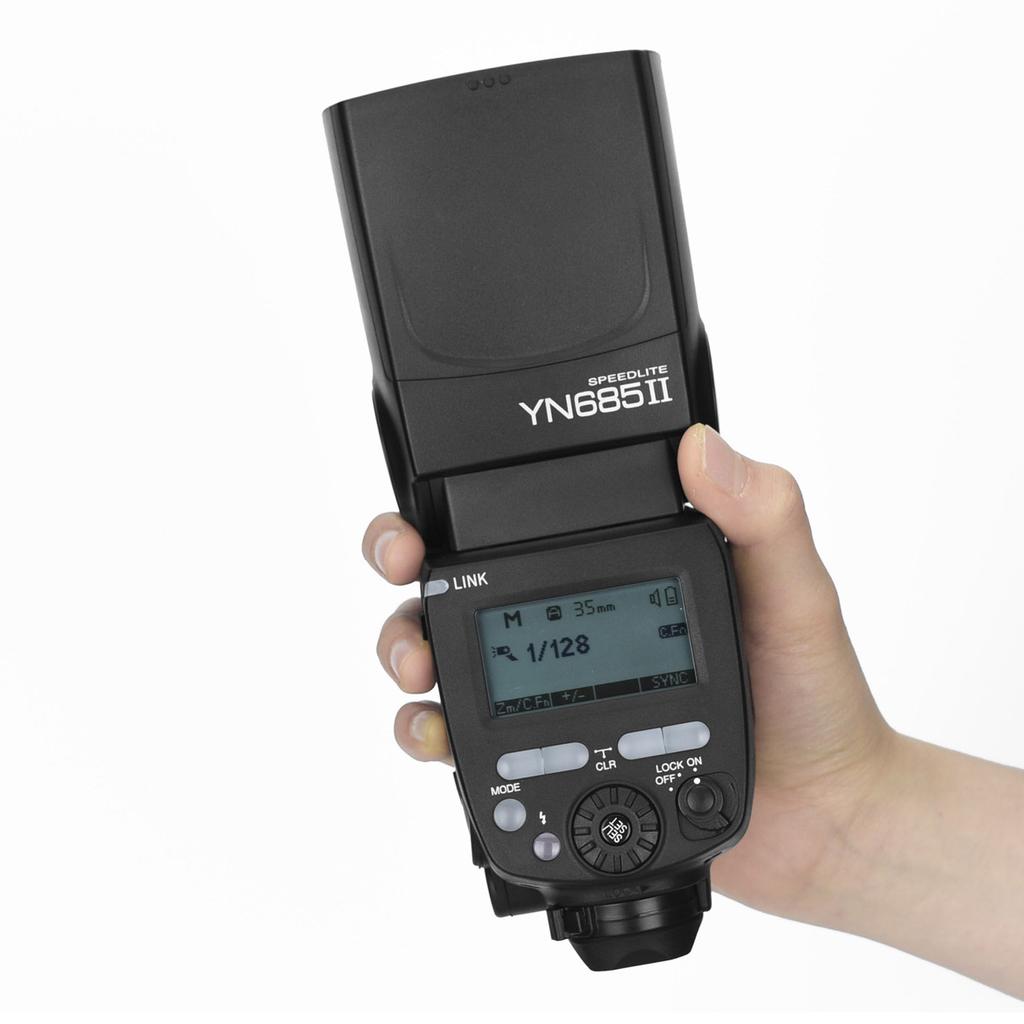 YONGNUO YN685II Вспышка для камеры Speedlite ETTL Speedlight Встроенная беспроводная радиочастотная система 2,4G 1/8000 с