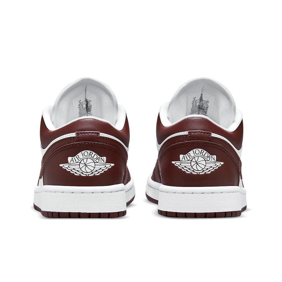 Женские кроссовки Air Jordan 1 Low Bronze Eclipse коричнево-белые DC0774-116