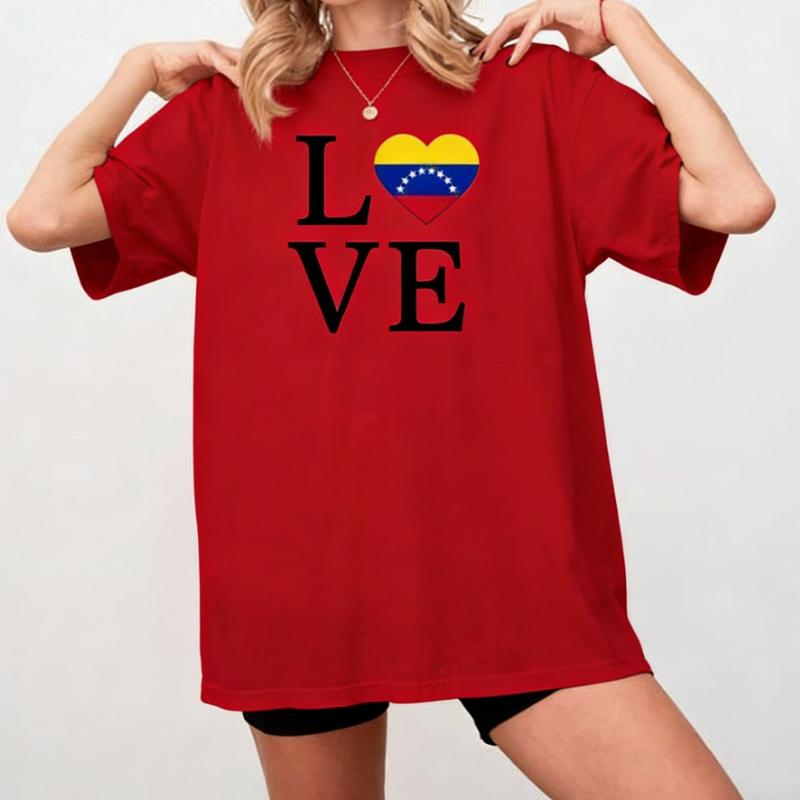 Hasta El Final Tshirt Trendy Venezuela Con Gift for Venezuelan Unisex Shirt Printed Tshirt Tops Crewneck Tops Tee Shirt Short