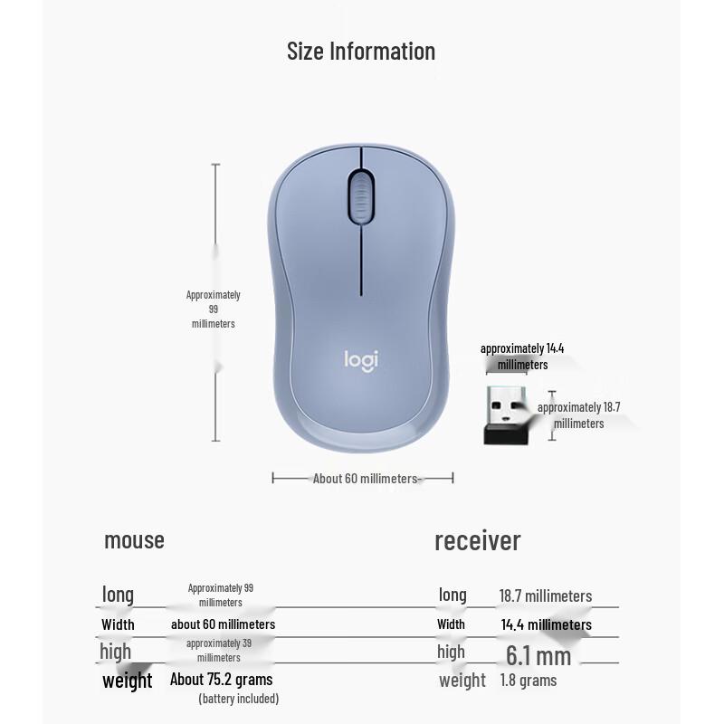 Беспроводная мышь Logitech M221 Silent
