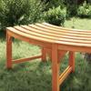 Tree Bench 4 Seater 210 x 80 x 45 cm Solid Eucalyptus Wood