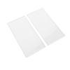 2Pcs Die Cut Machine Cutting Pad Clear PE Die Cutting Plate for Crafts Making 16 X 8cm