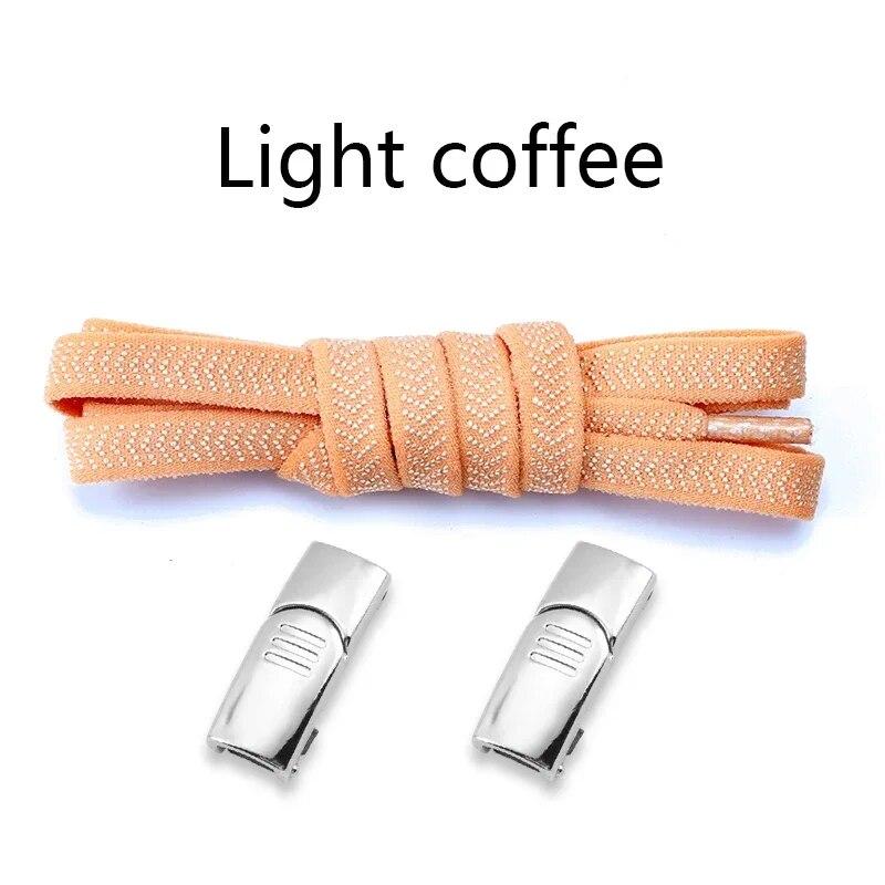 1 пара новых кроссовок на эластичной шнуровке для взрослых и детей, шнурки с магнитным замком, 8 мм, без завязок, плоские шнурки без завязок, аксессуары для обуви