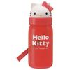 Skater Высеченная бутылка для воды с соломинкой 350 мл Hello Kitty PBS3ST