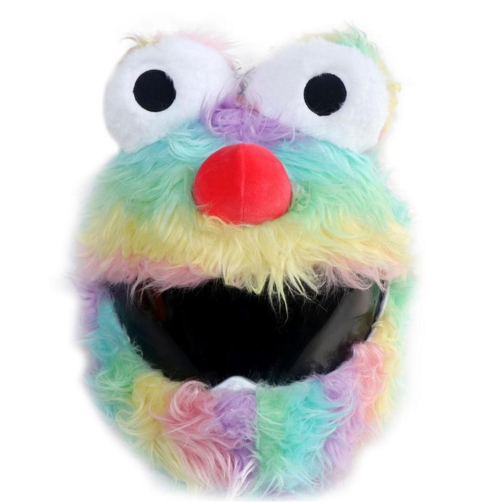 Custom Plush Helmet Cover - Soft, Durable, Wear-Resistant, Cute Cartoon Design
