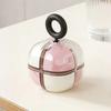 Sealed Magnetic Cube Pill Organizer Round Mini Pill Case Pill Organizer Tablet Container  Daily Use