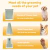 Electric Pet Hair Clippers 6500 rpm Two Speed Dog Grooming Kit Rechargeable Low Noise Dog Paw Trimmer for Small Dogs and Cats
