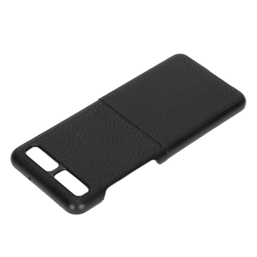 Кожаный чехол для телефона Защитная крышка для Samsung Galaxy Z Flip Противоцарапающаяся оболочка