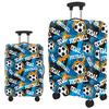 Doodle Design Travel Luggage Covers for Suitcase Luggage Protector, Dustproof Durable Elastic, Fit 18-32 Inch Luggage