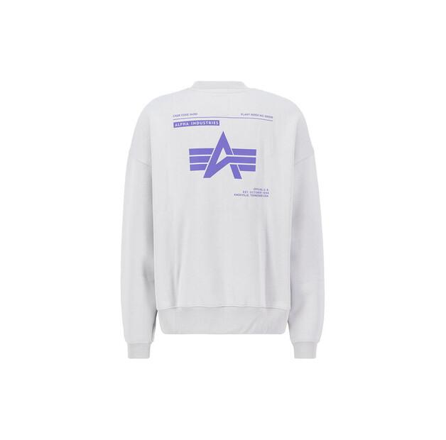 Толстовка Alpha Industries Logo Backprint Sweatshirt