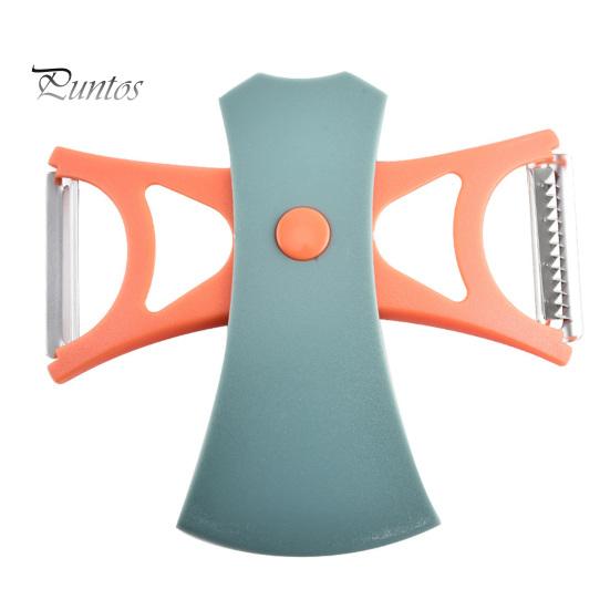 Fruit Peeler 2-in-1 Multifunctional Kitchen Grater for Fruits Vegetables Double Head Vegetable Potato Peeler Efficient Tools for Kitchen