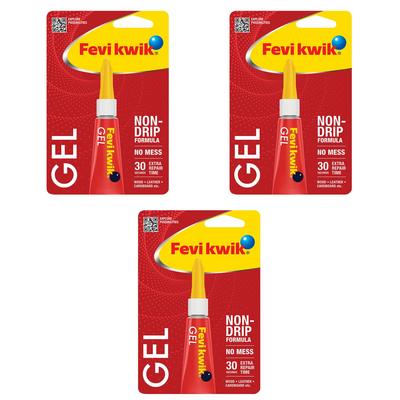 Fevikwik Гель Мгновенный Клей 3г Упаковка из 3 шт. Многоцелевой Прочный Клей для Искусства, Поделок, Дома, Офиса Простое Нанесение