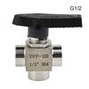 Compact Structure Light Weight And Easy Assembly Small Size Ball Valve G1/4 G1/8 High Pressure Inch Female Thread