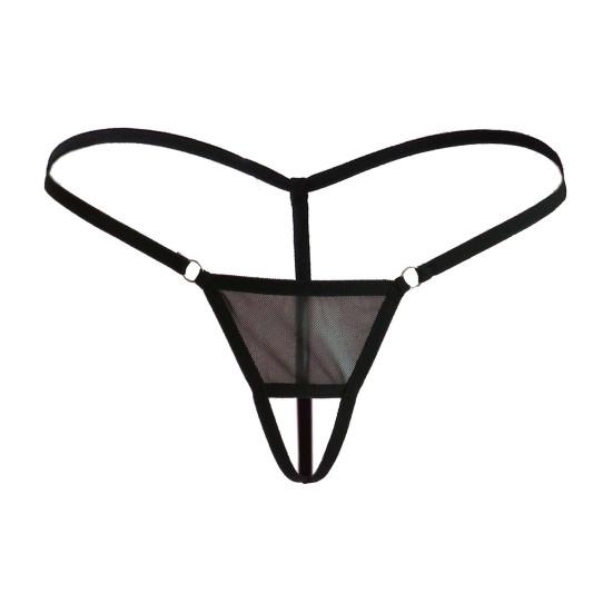Stylish Solid Color Multicolor G-String Thong Open Crotch Women Accessory