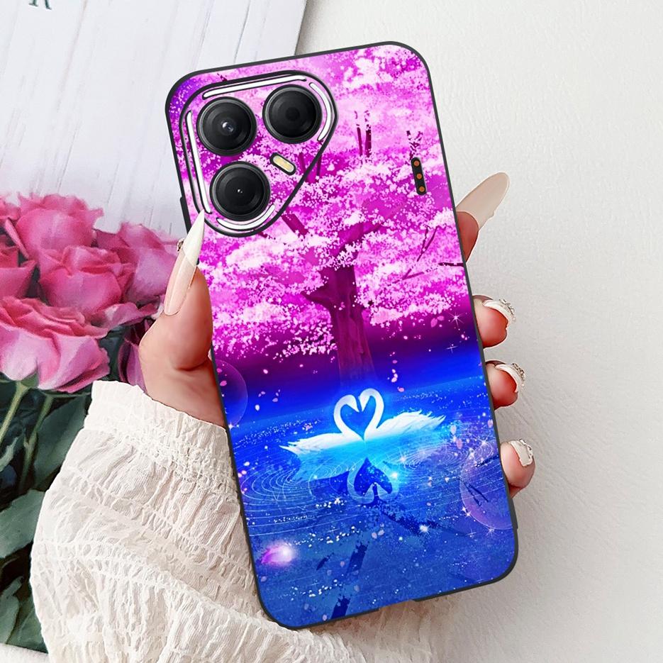 Для Tecno Pova 7 Pro 5G Чехол LJ8 Роскошный Модный Расписной Чехол Мягкий Силиконовый Чехол для Телефона Для Tecno Pova 7 Ultra Pova7 5G LJ7 Чехол