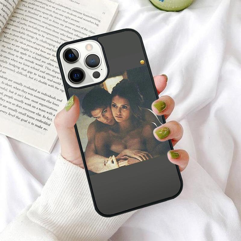 Чехол для телефона Elena Damon The Vampire Diaries для iPhone 17 Air 16 15 14 12 13 PLUS 11 PRO MAX Чехол Fundas Shell
