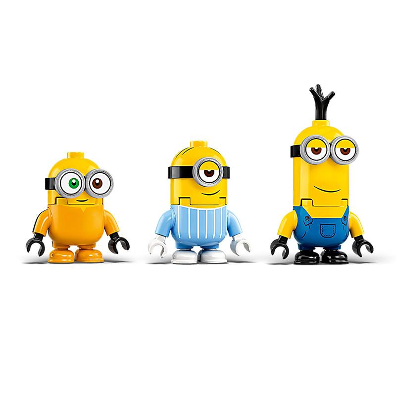 LEGO 75551 Миньоны из кубиков и их Логово Блочные Игрушки