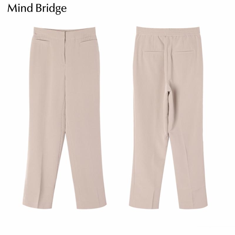 Solid color simple and versatile casual pants [Please refer to the size chart for Korean brand selection]
