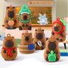 Capybara Countdown Christmas Calendars Blind Box Toy Figures Gift Decorative