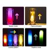 Car Interior USB LED RGB Night Light 5V Candle Style Bulb Retro Design for Camping and Travel